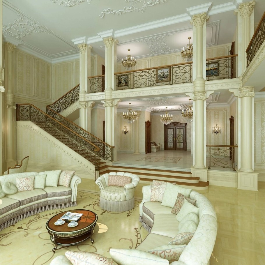 Роскошный интерьер