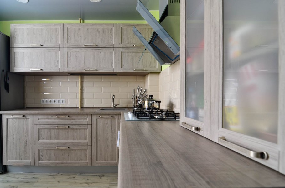 Дуб крафт серый столешница