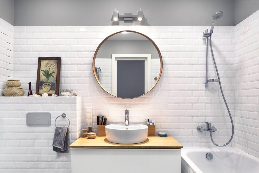 Ванная в скандинавском стиле