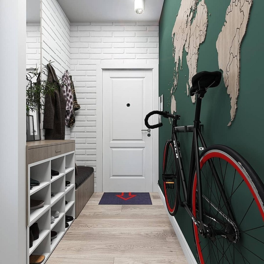 Велосипед в прихожей