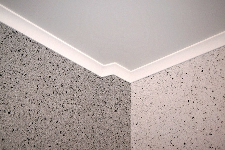 Потолки покрытые жидкими обоями