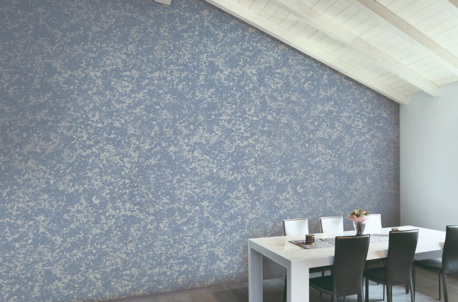 Флоковое покрытие стен