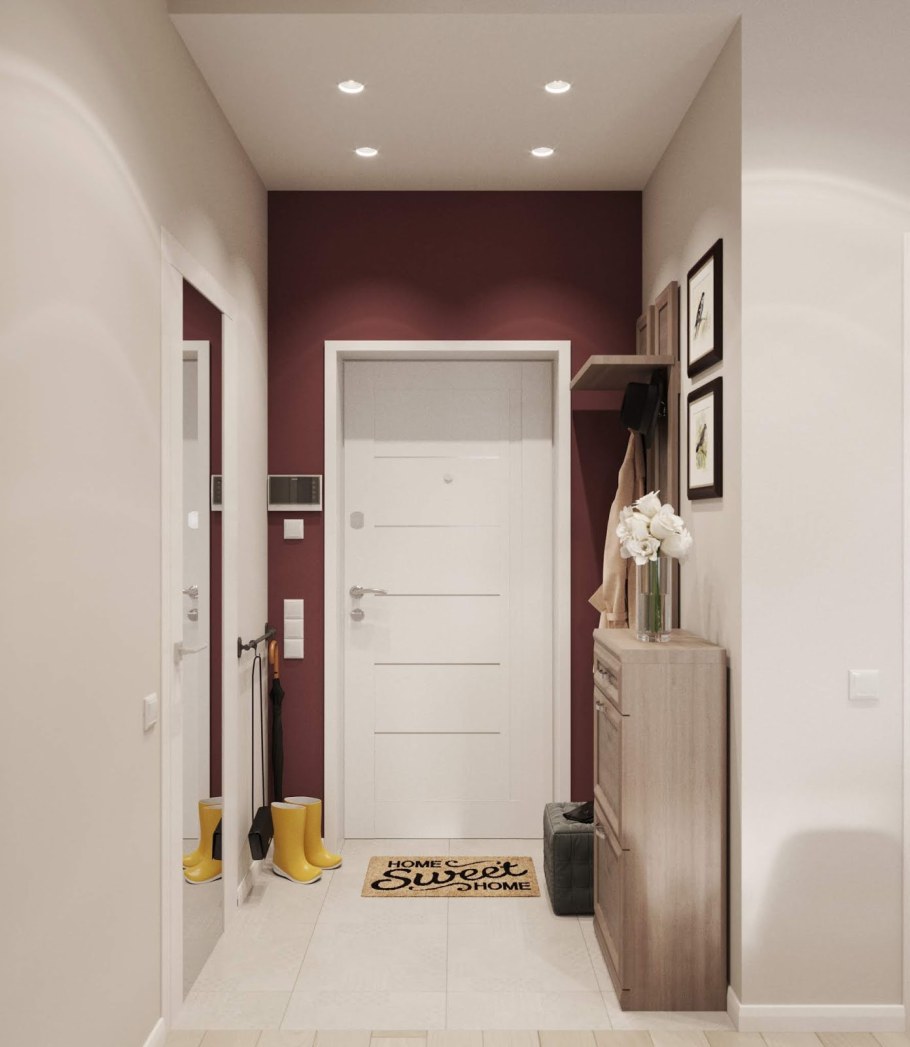 Светлая прихожая