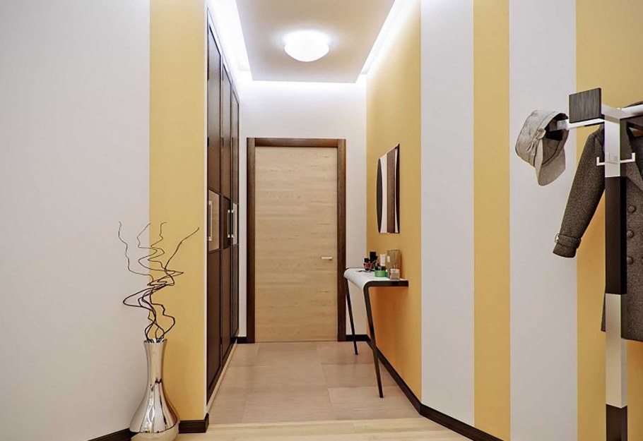 Обои в коридор