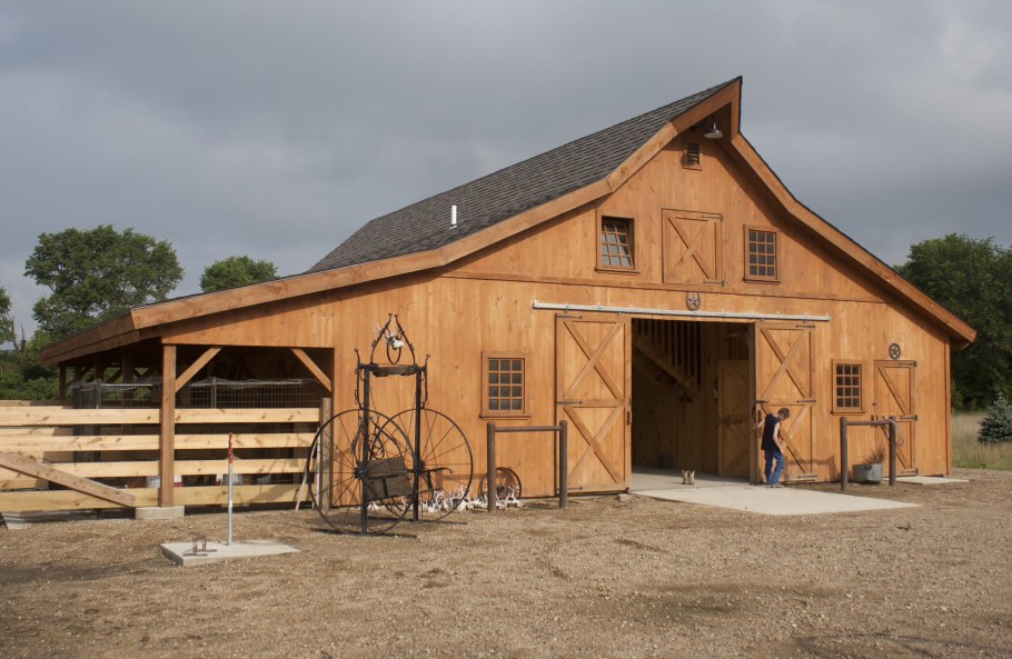 Сарай Амбар мастерская проект