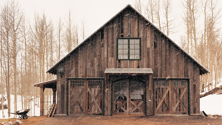 Амбар коровник в Америке