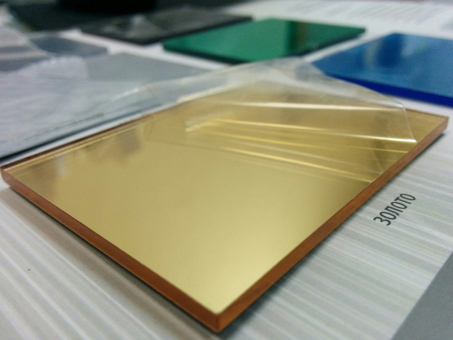 Полистирол 3мм, серебро зеркальное ZUROPLAST