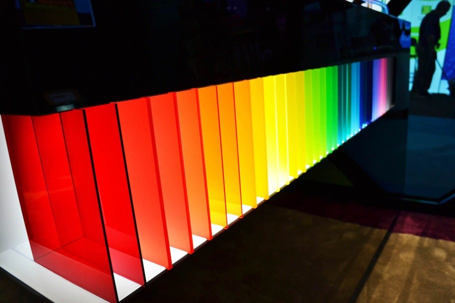 Оргстекло разноцветное