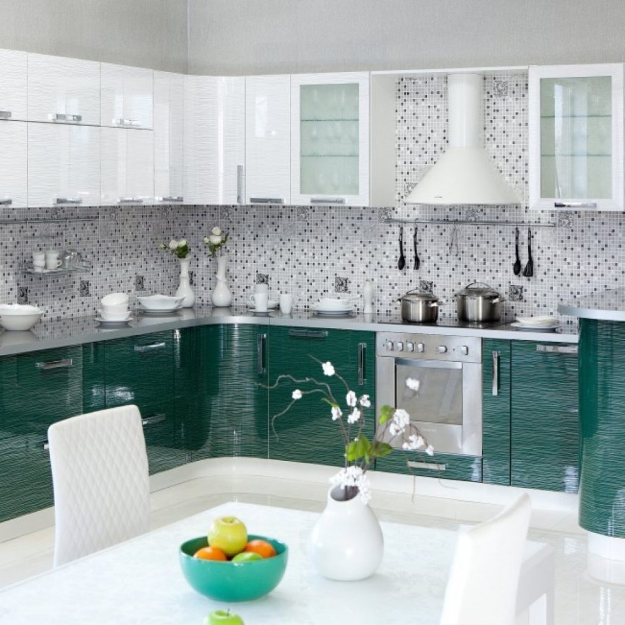 Кухня изумруд мет dw307