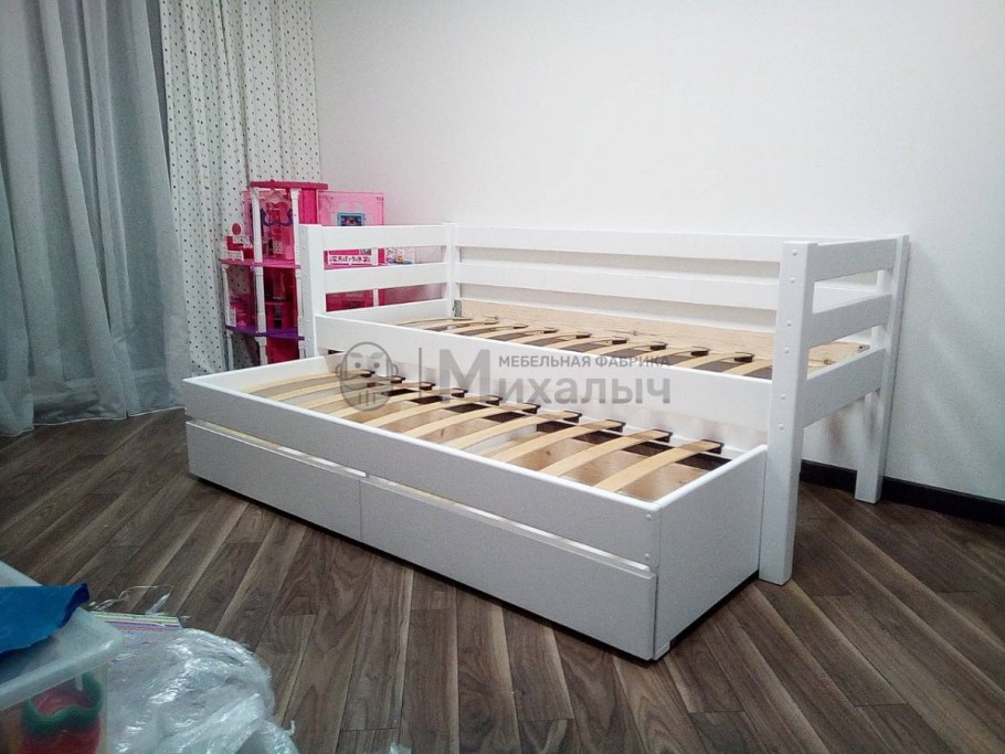 Детская выкатная кровать
