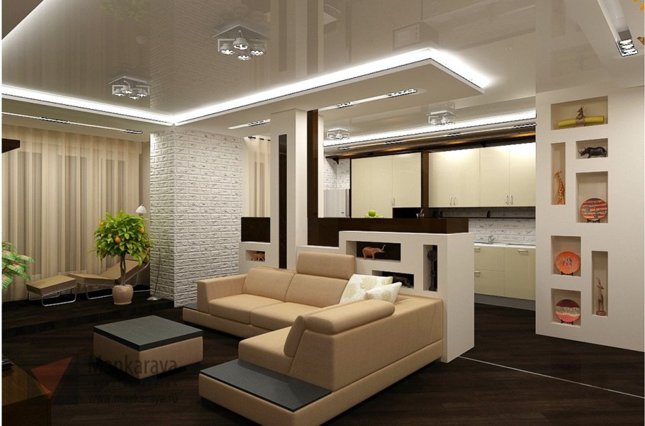 Проект кухни-гостиной