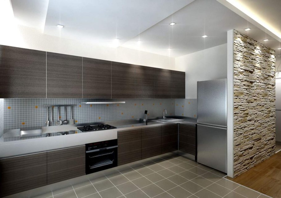 Современный интерьер кухни