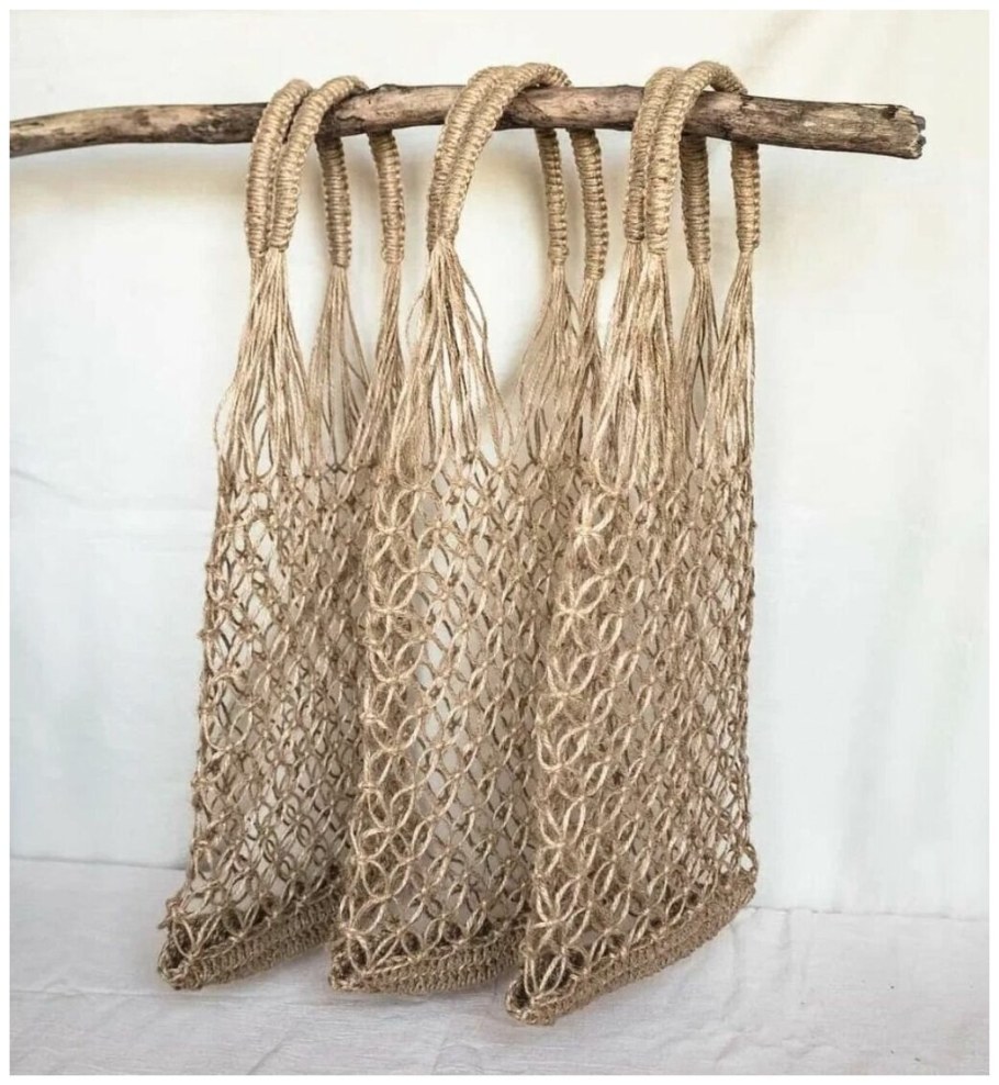 Корзинка АВОСЬКА из джута