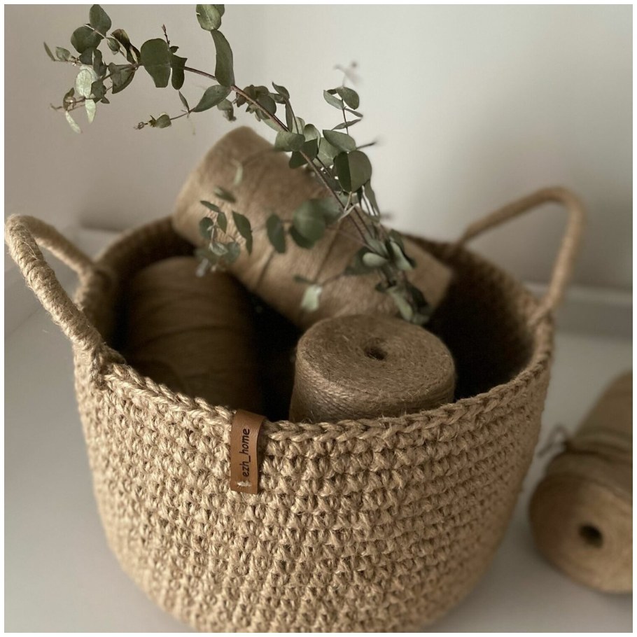 Ikea корзины из джута