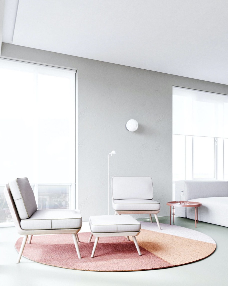 Современные цвета в интерьере