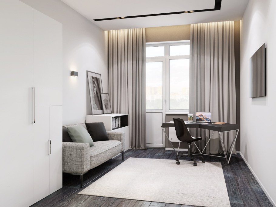 Шторы гостиная Минимализм