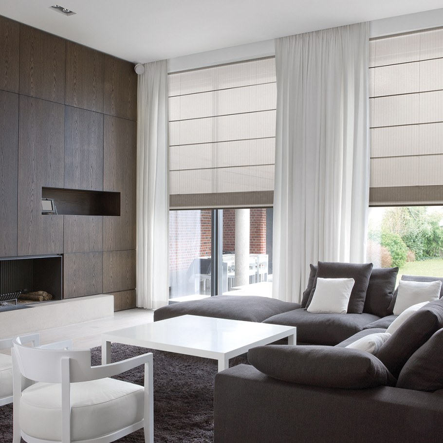 Римские шторы в стиле Минимализм