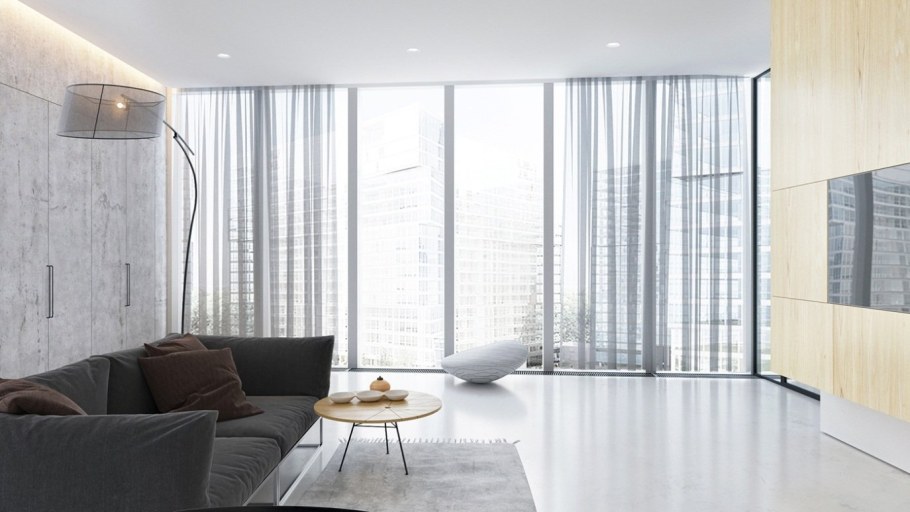 Шторы в стиле Минимализм