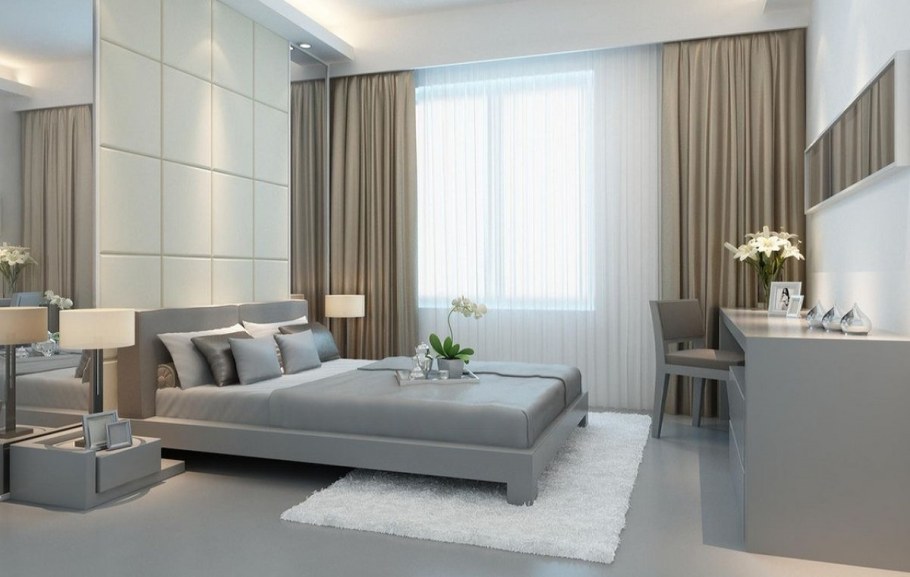 Интерьеры спален в современном стиле