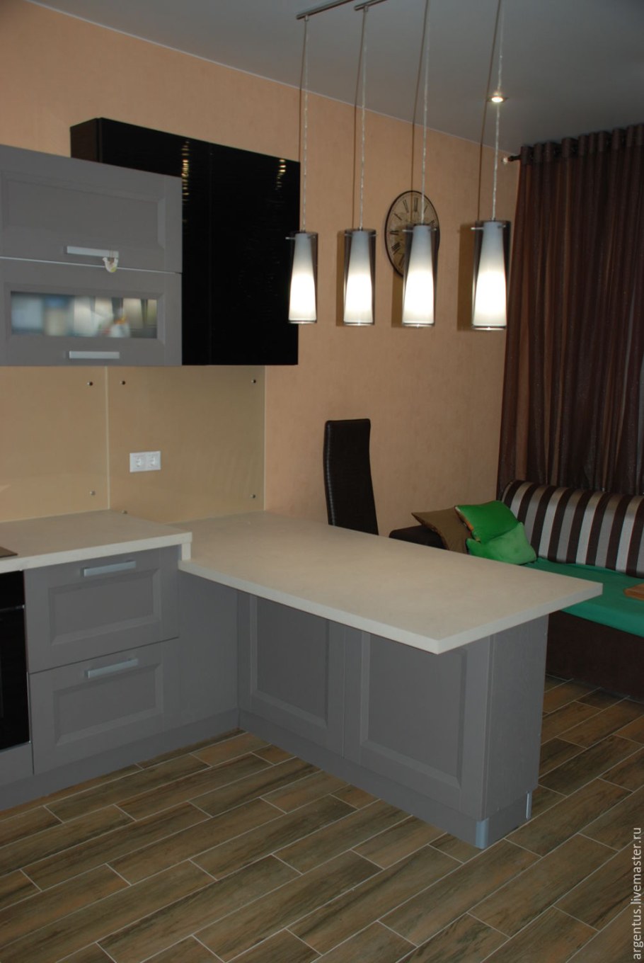 Кухня с барной стойкой проекты