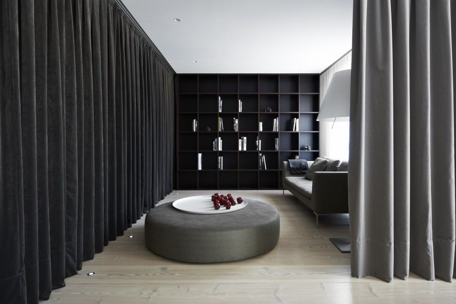 Шторы Минимализм в интерьере