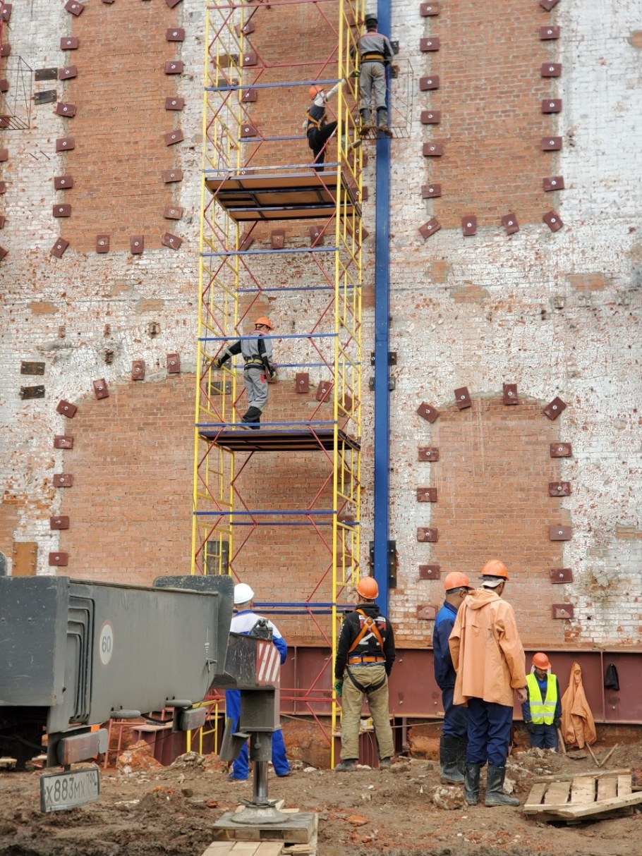 Перемещение зданий