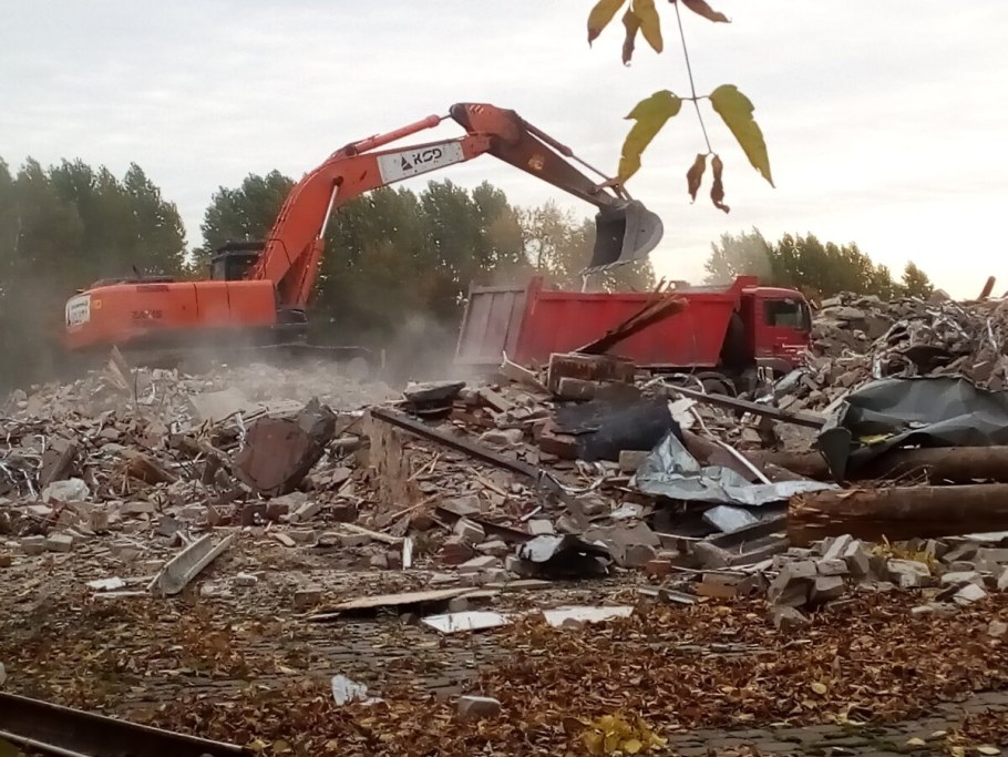 Завод борец сносят