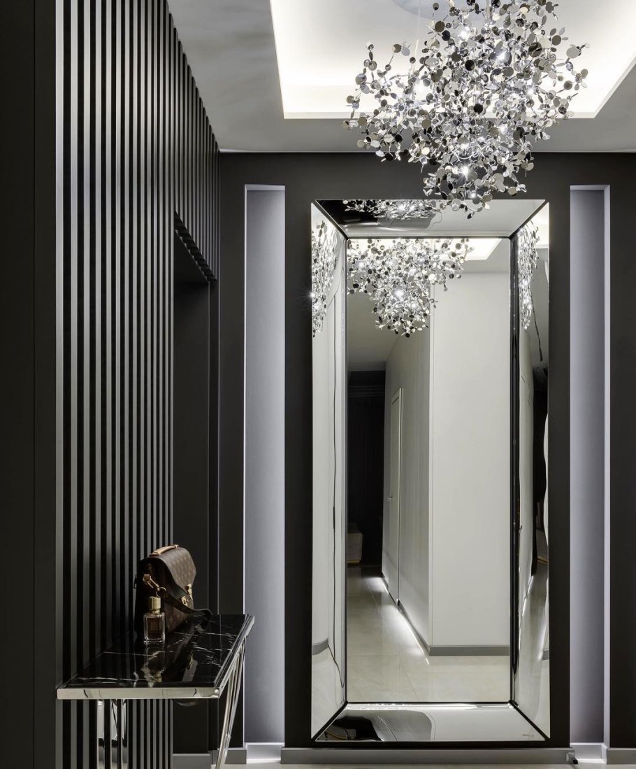 Зеркала в коридоре в интерьере