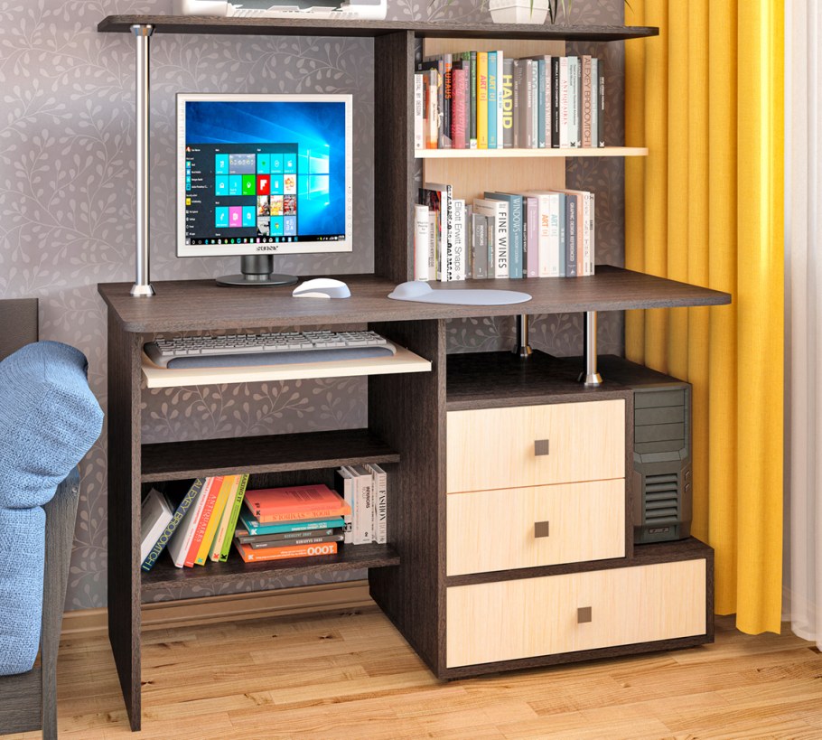 Стол компьютерный СК-35 пирамида