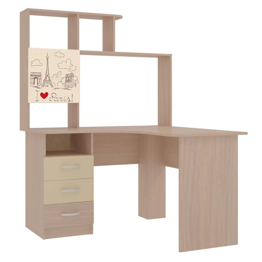 Компьютерный стол 1200 с надстройкой