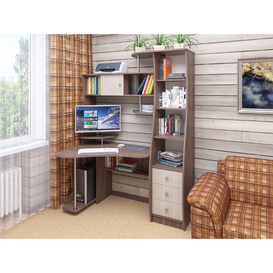 Стол компьютерный СК 34 пирамида