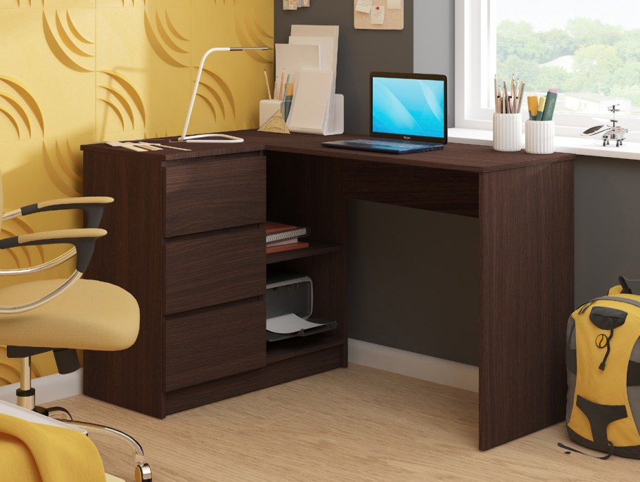 Угловой компьютерный стол Алькор
