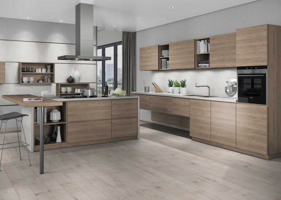 Egger дуб Гладстоун серо-бежевый h3326 st28