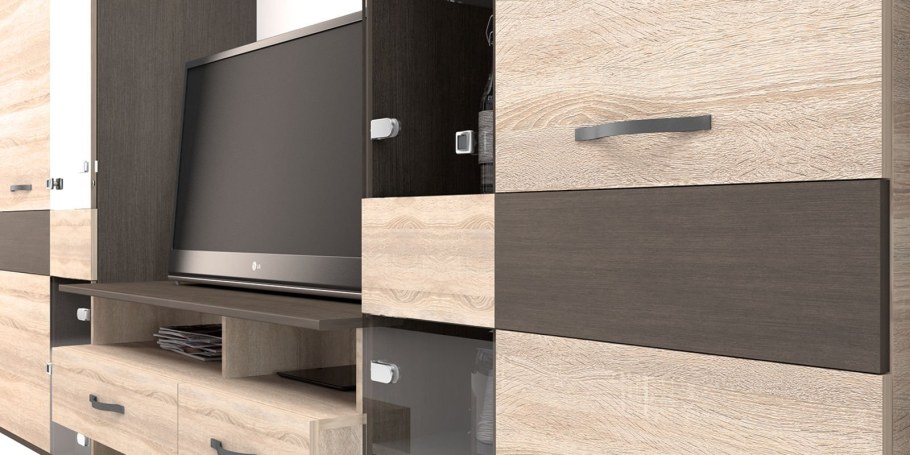 Дуб сонома темный ЛДСП мебель