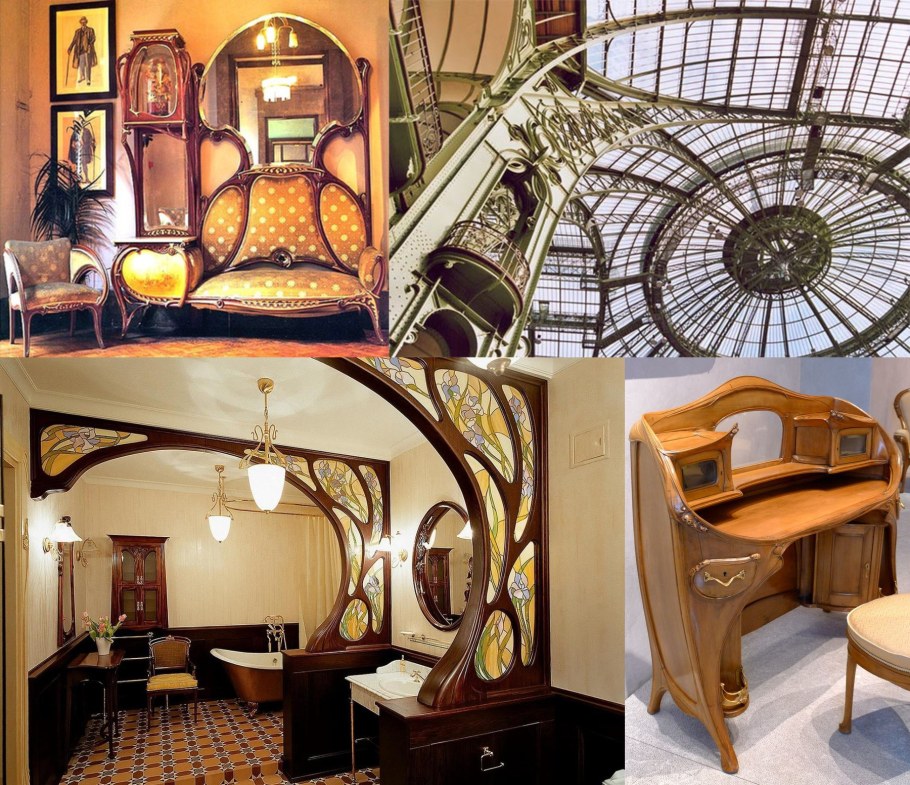 «Ар-нуво» (Art nouveau, Франция, Эктор Гимар)