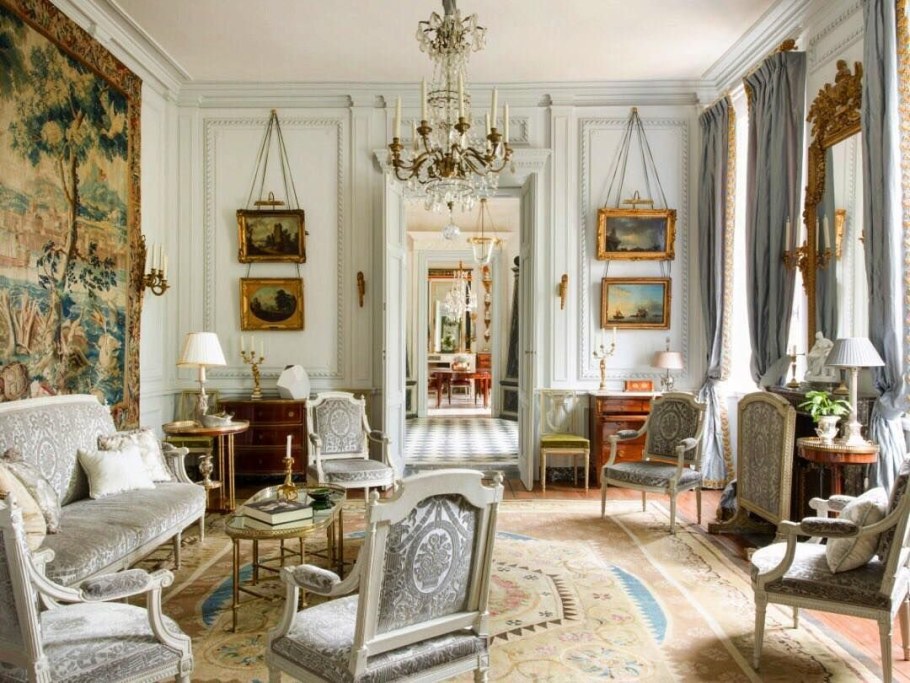 Георгианский стиль интерьера в Англии 18 века