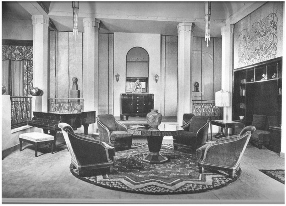 Ар деко интерьер 1930