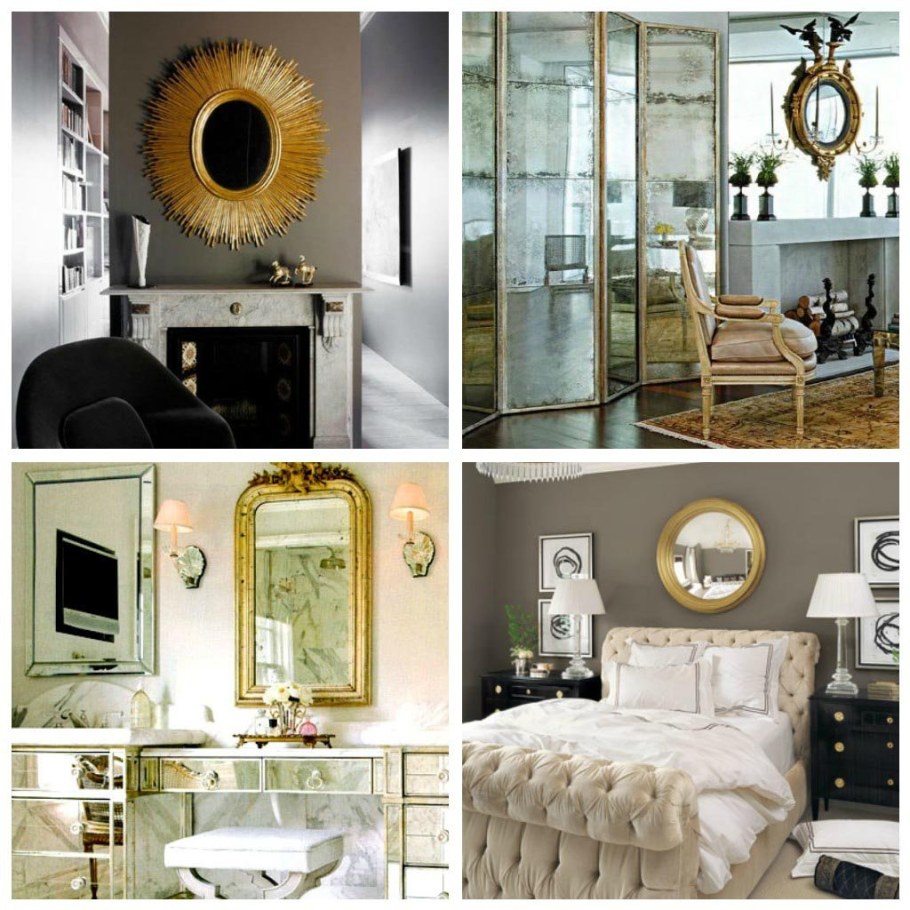 Серебро с золотом в интерьере