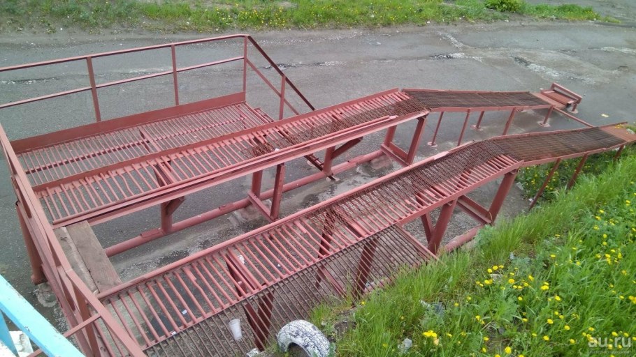 Эстакада для погрузчика 40т