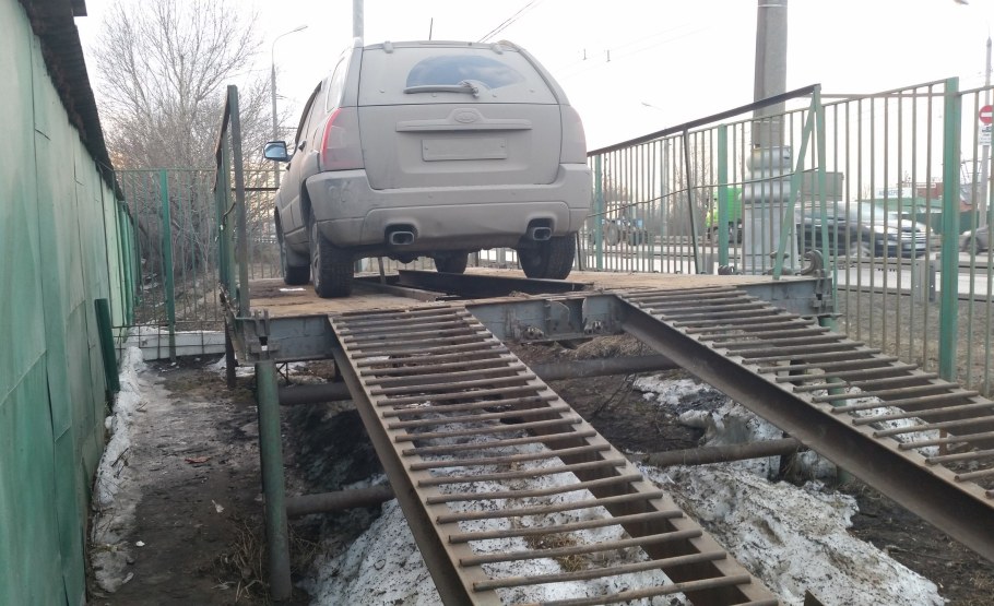 Яма эстакада в Чертаново