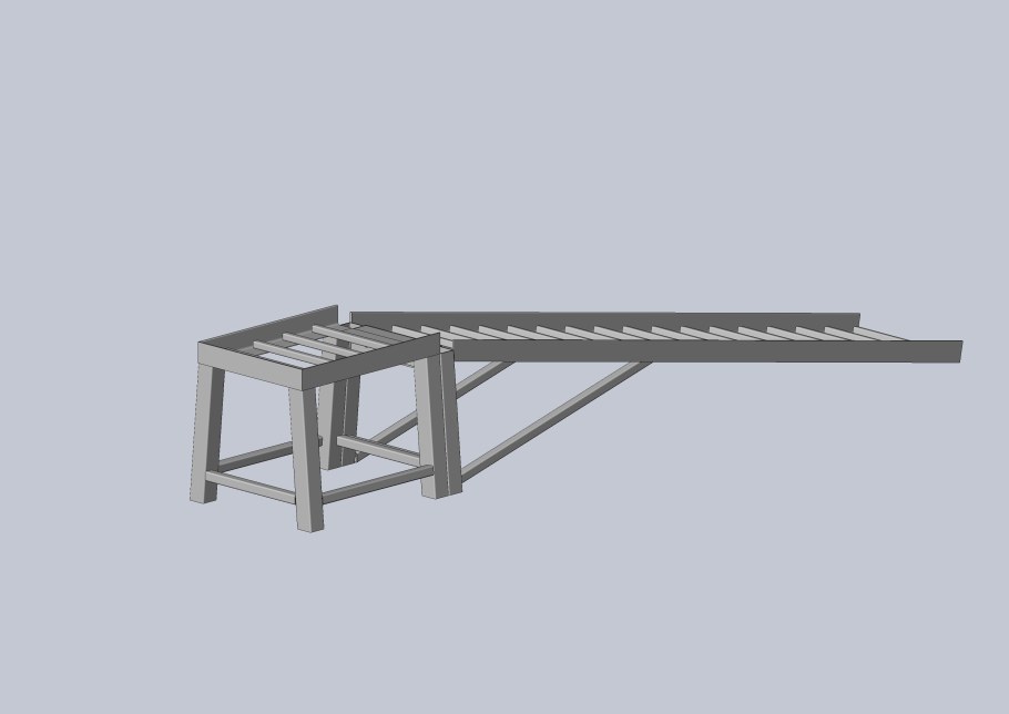 Эстакада разборная металлическая, 11м