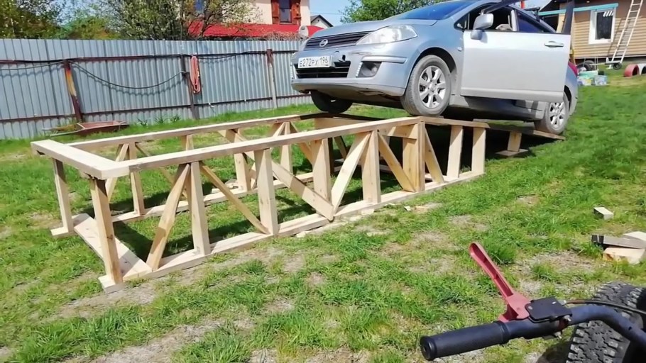 Разборная Гаражная эстакада