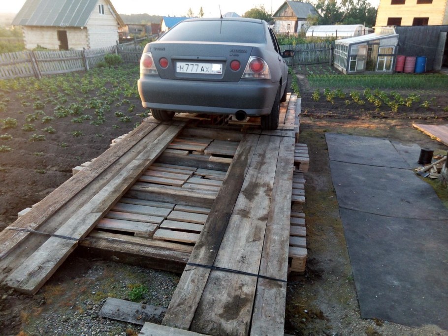 Заезды для автомобиля