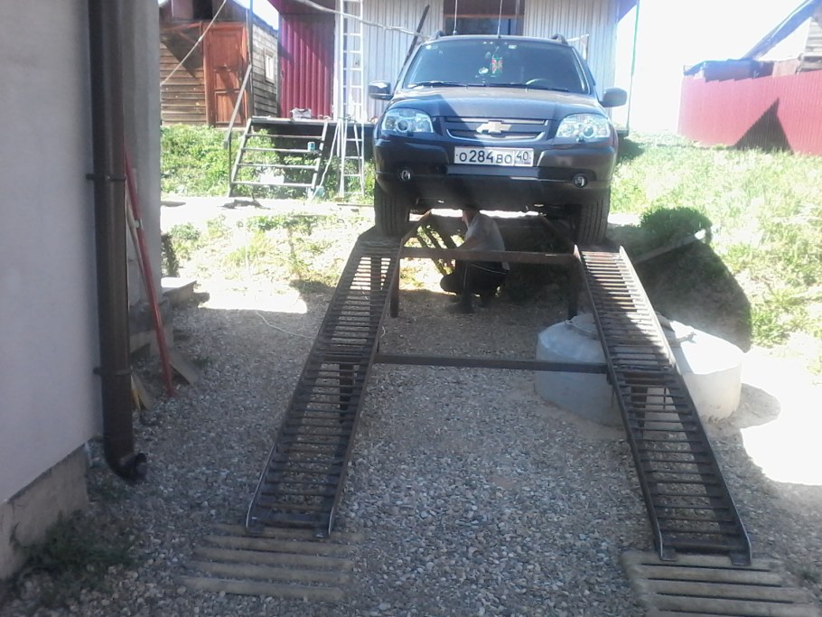 Эстакада для Нивы 2121