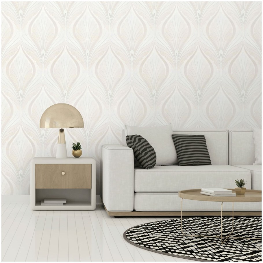 Обои флизелиновые Артекс Иоланта серые 1.06 м