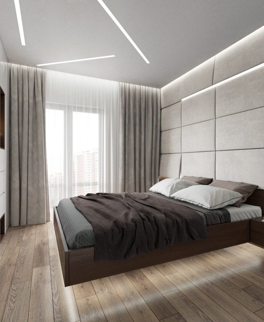 Спальня в минималистическом стиле