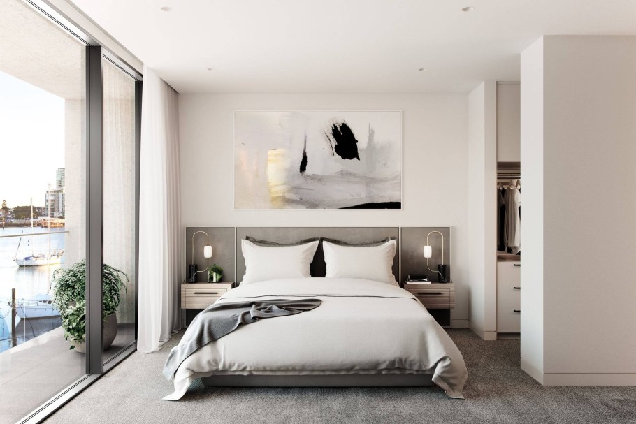 Уютная спальня в современном стиле