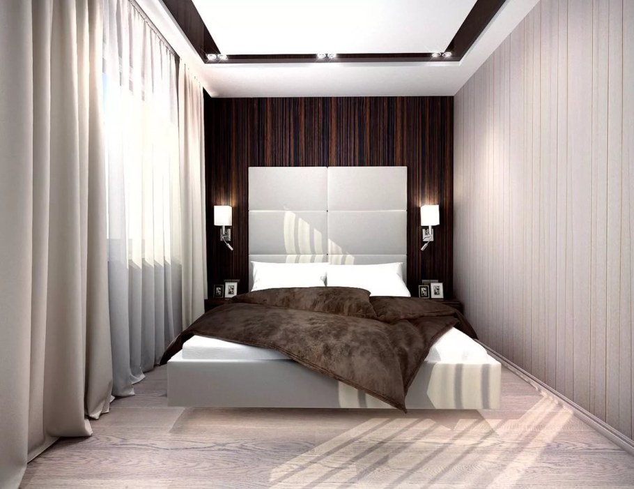 Спальня в минималистическом стиле