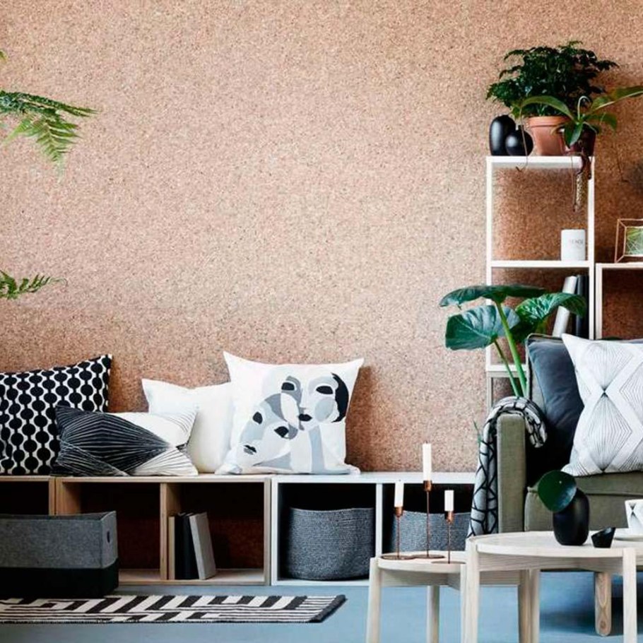 Пробковое покрытие для стен