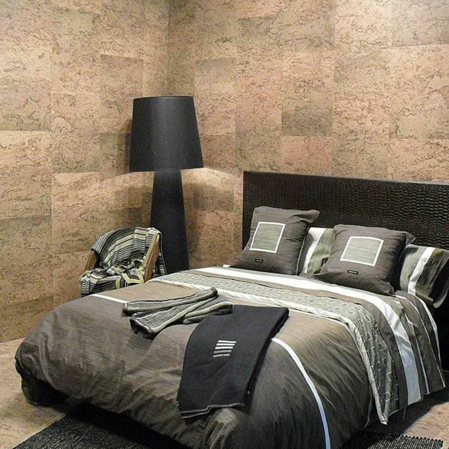 Пробковые панели в интерьере